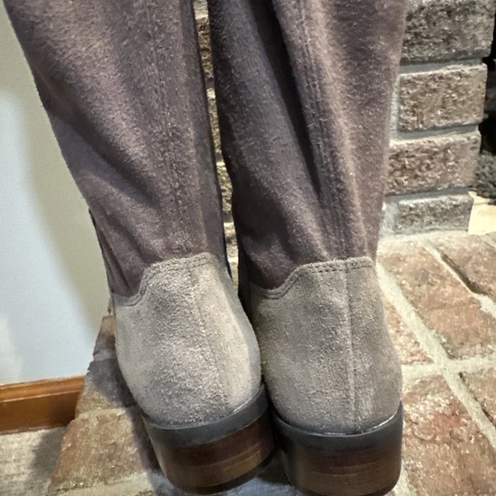 Lucky‎ Brand Calypso Over the Knee Boots Women's Cappuccino Size US6M EU36.5